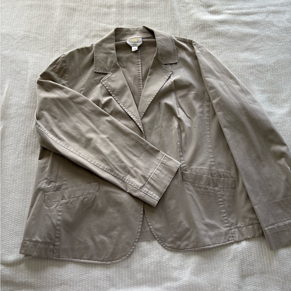 Talbots Light Taupe Women's Blazer